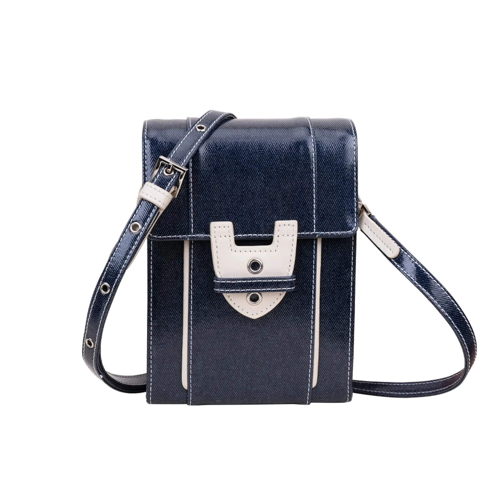 Denim Crossbody Bag