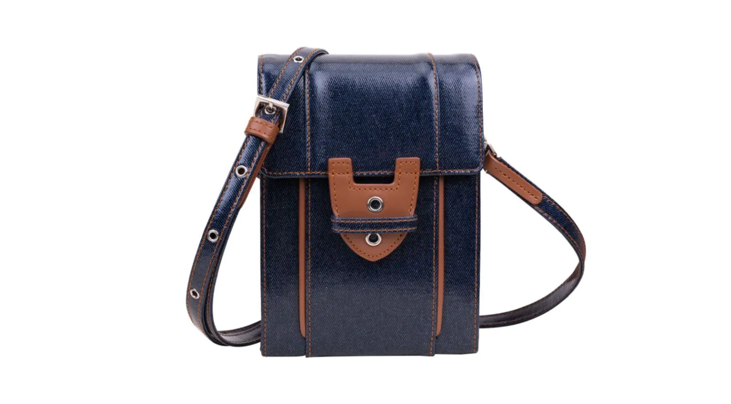 Denim Crossbody Bag