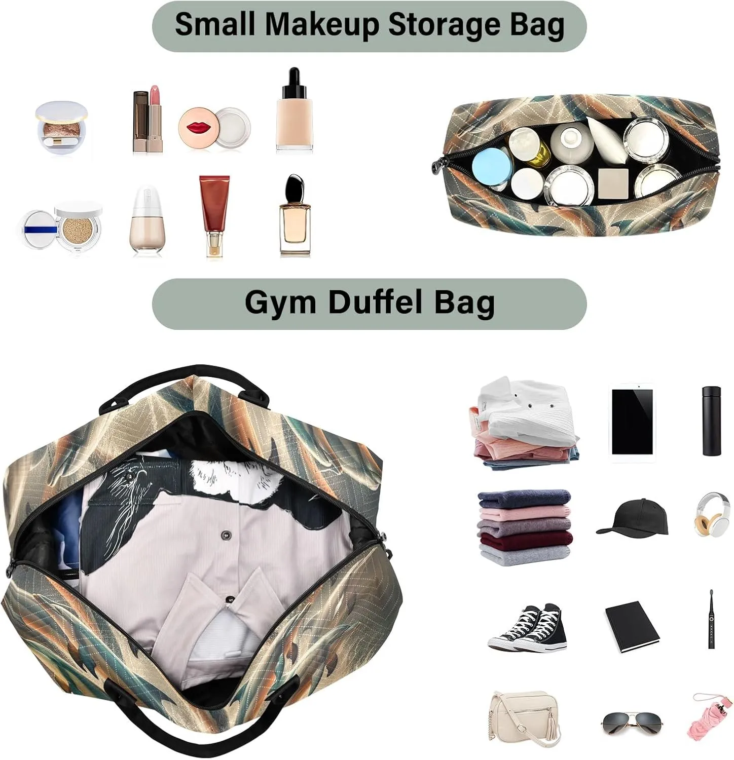 Dolphins Jumping from Old Book Duffle Carry on Bag Travel Duffle Bags for Women Sports Duffel Bag Overnight Duffle Bags for Women