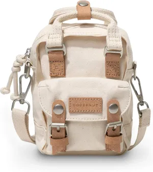 Doughnut Macaroon Tiny Organic Cotton series 1L Women Girl Casual Crossbody Cell Phone Bag Purse Handbag (Tiny)