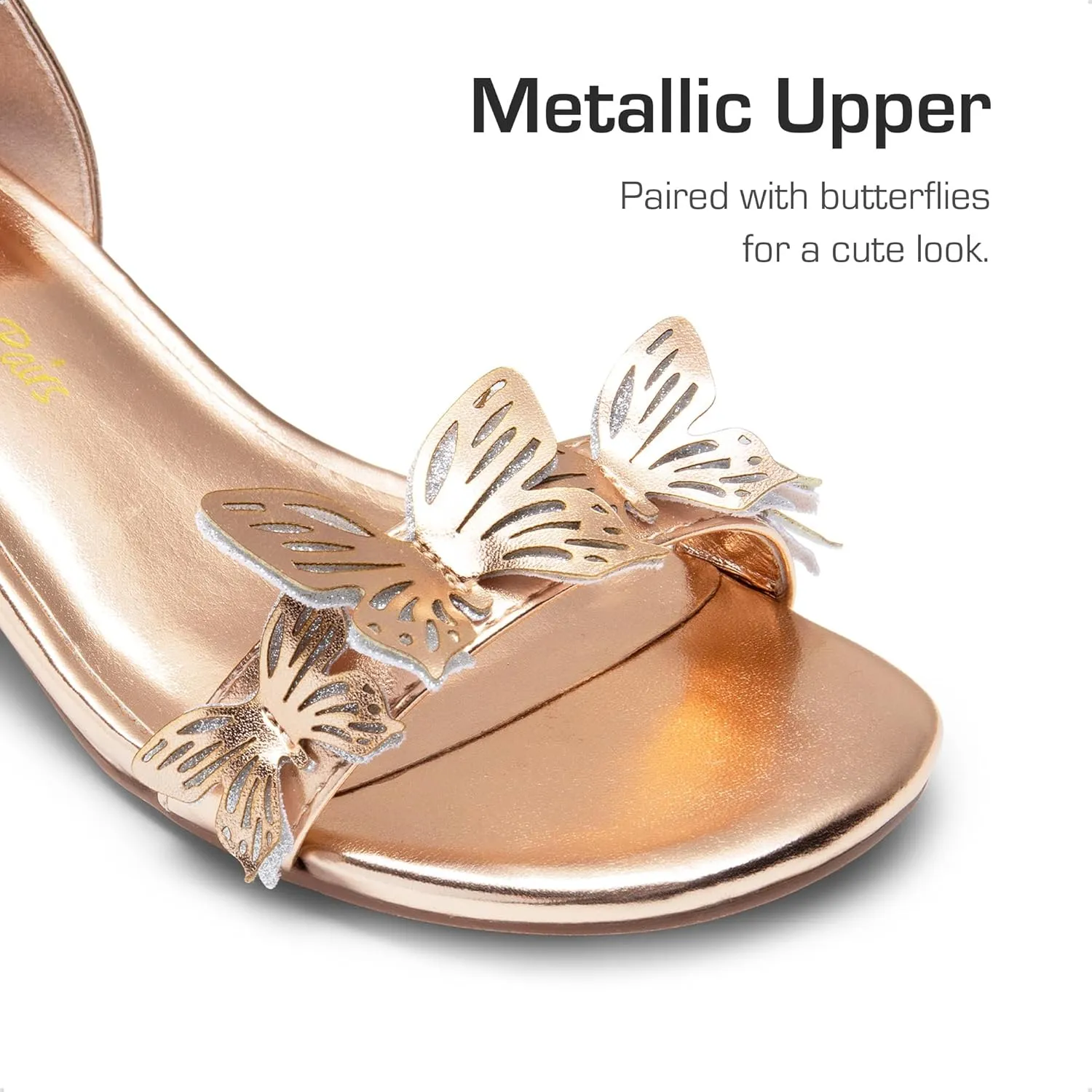 DREAM PAIRS Lace Up Low Heel Sandals for Girls Ankle Strap Dress Pump Strappy Gladiator Wedding Party Shoes for Little Kid/Big Kid