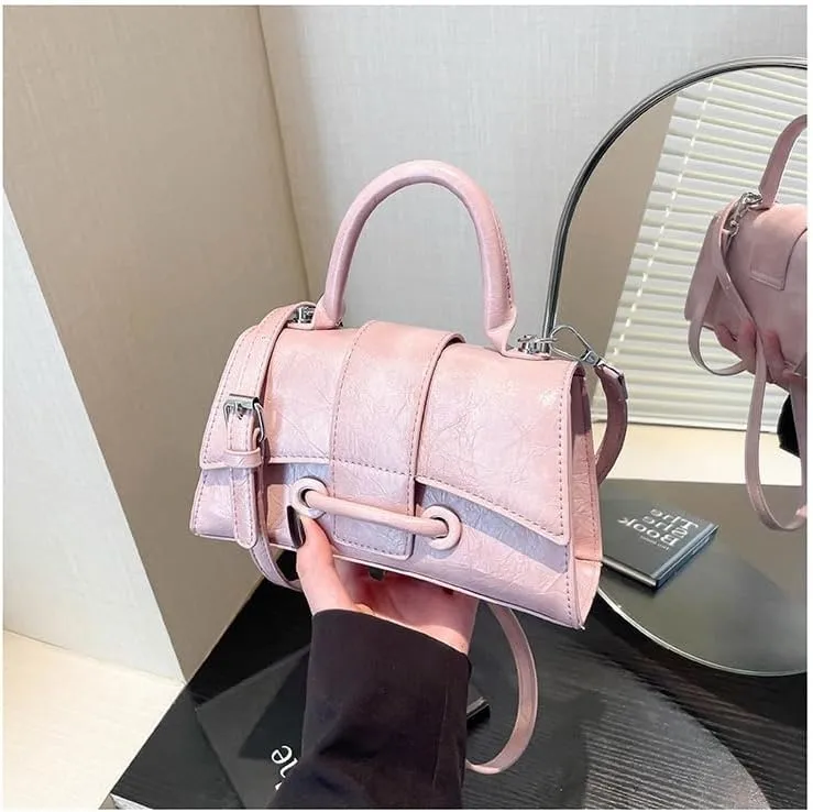 Edgy Sweetheart Shoulder Bag Sling bag Glossy Leather Quality Crossbody Bag Stylish Women Bag Simple and Graceful for Women