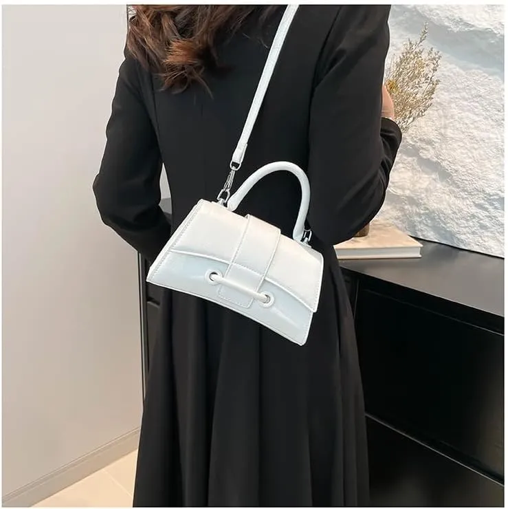Edgy Sweetheart Shoulder Bag Sling bag Glossy Leather Quality Crossbody Bag Stylish Women Bag Simple and Graceful for Women