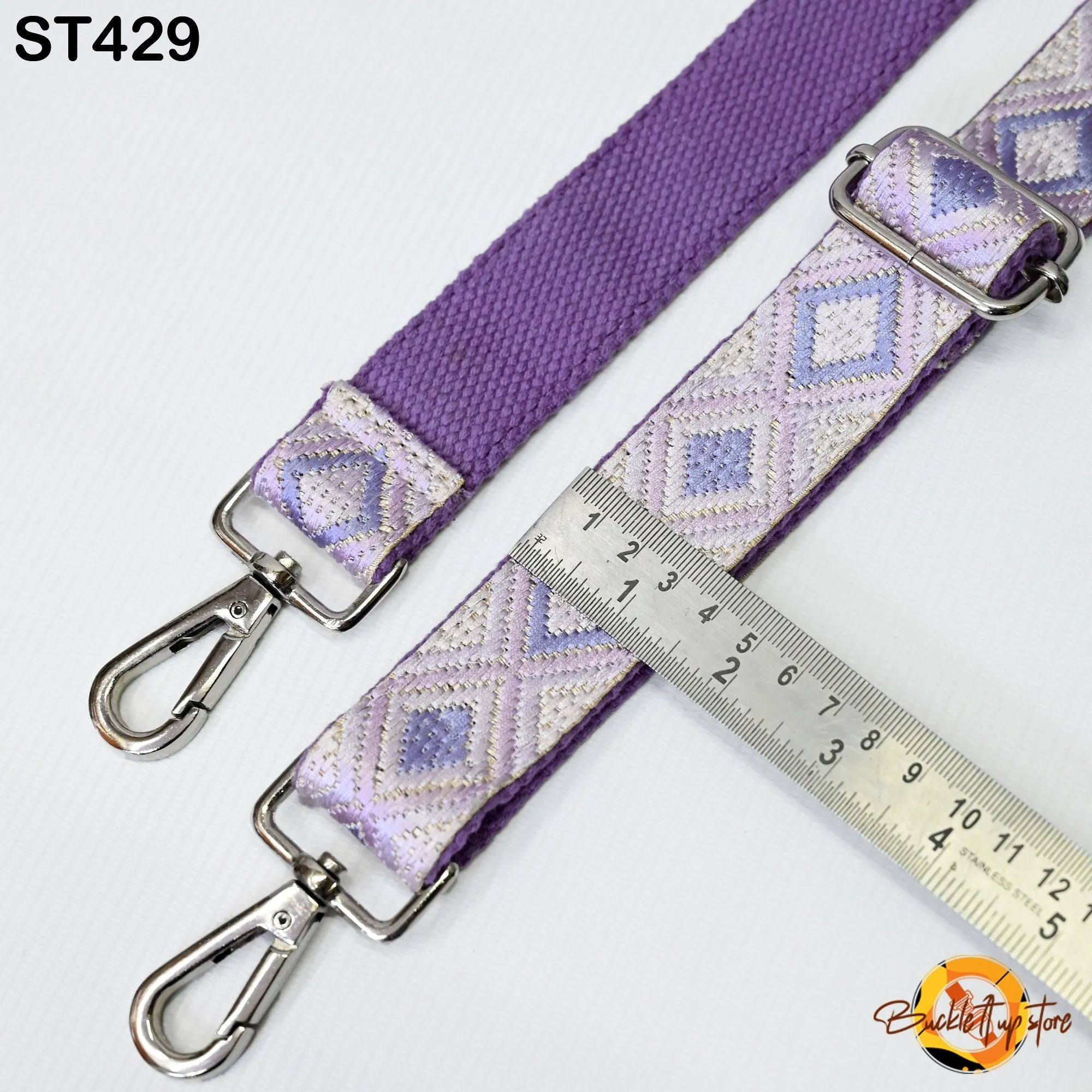 Embroidered Canvas Replacement Strap Boho Guitar Strap Gift Custom Sling Bag Strap Purse Strap Embroidery Messenger Crossbody Strap Handbag