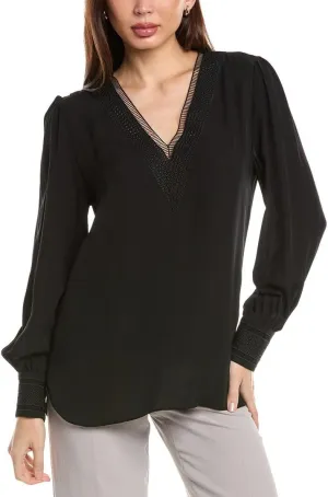 Embroidered Silk Shirt