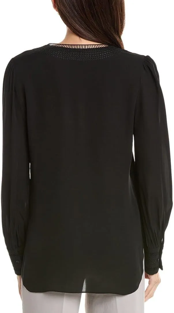 Embroidered Silk Shirt