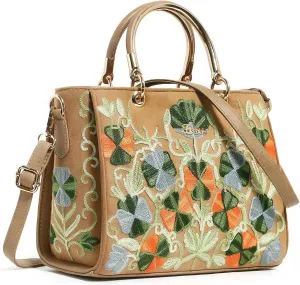 EXOTIC® Party Wedding collection embroidered velvet fabric hand bag for women
