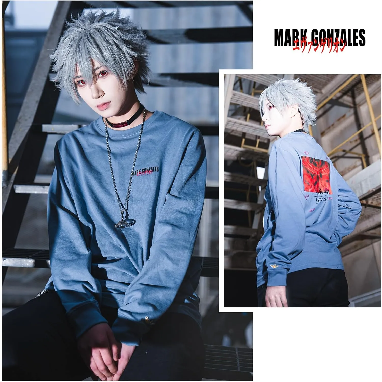FIREFIRST Neon Genesis Evangelion Cotton Long Sleeve T-Shirt