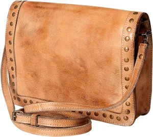 Full Grain Leather Crossbody Bag - NMBG115B | Crossbody Bag | Full Grain Leather Bag | Leather Crossbody Bag | Crossbody Bags for Women | Crossbody Purse