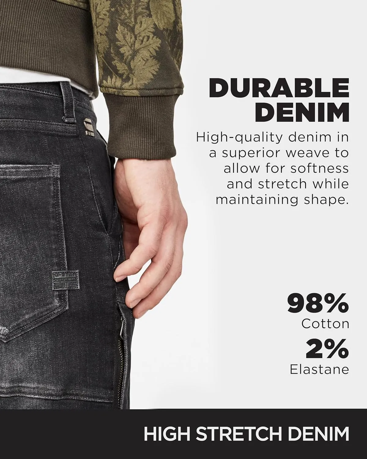 G-Star Raw Men's Rackam 3D Skinny Fit Jeans