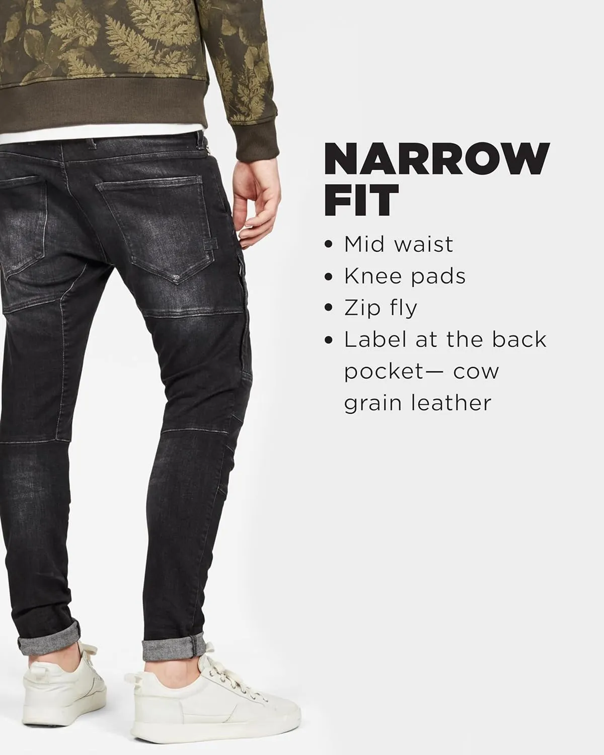 G-Star Raw Men's Rackam 3D Skinny Fit Jeans