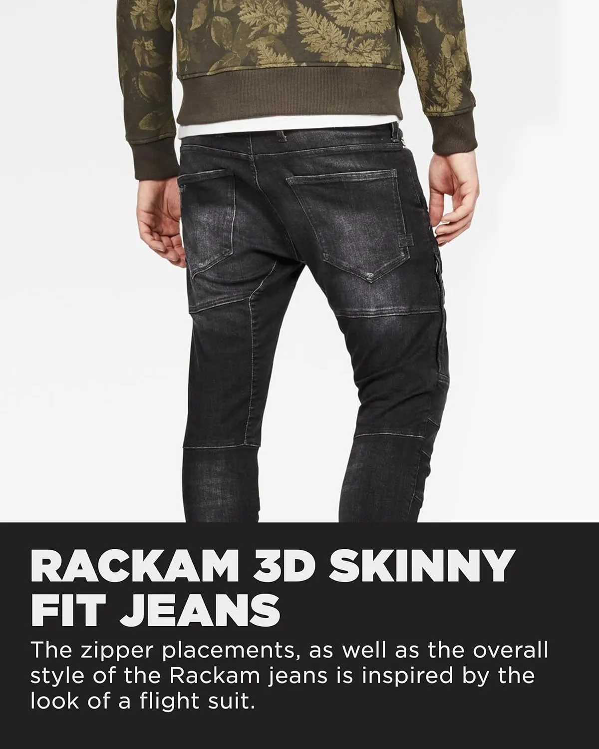 G-Star Raw Men's Rackam 3D Skinny Fit Jeans