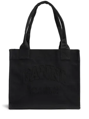 GANNI Canvas Tote Bag
