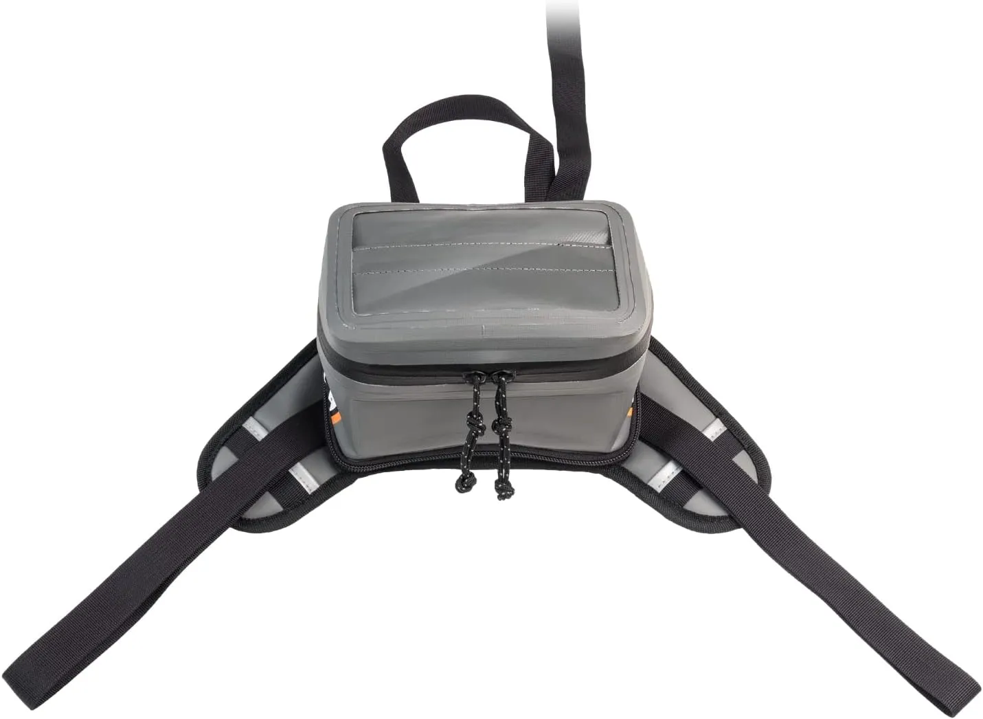 Giant Loop Gray Buckin' Roll Tank Bag, Minimalist Waterproof Motorcycle Tank Bag, 1.5-Liters Capacity, Fits Any Dirt Bike, Adventure, Dual Sport & More
