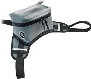 Giant Loop Gray Buckin' Roll Tank Bag, Minimalist Waterproof Motorcycle Tank Bag, 1.5-Liters Capacity, Fits Any Dirt Bike, Adventure, Dual Sport & More