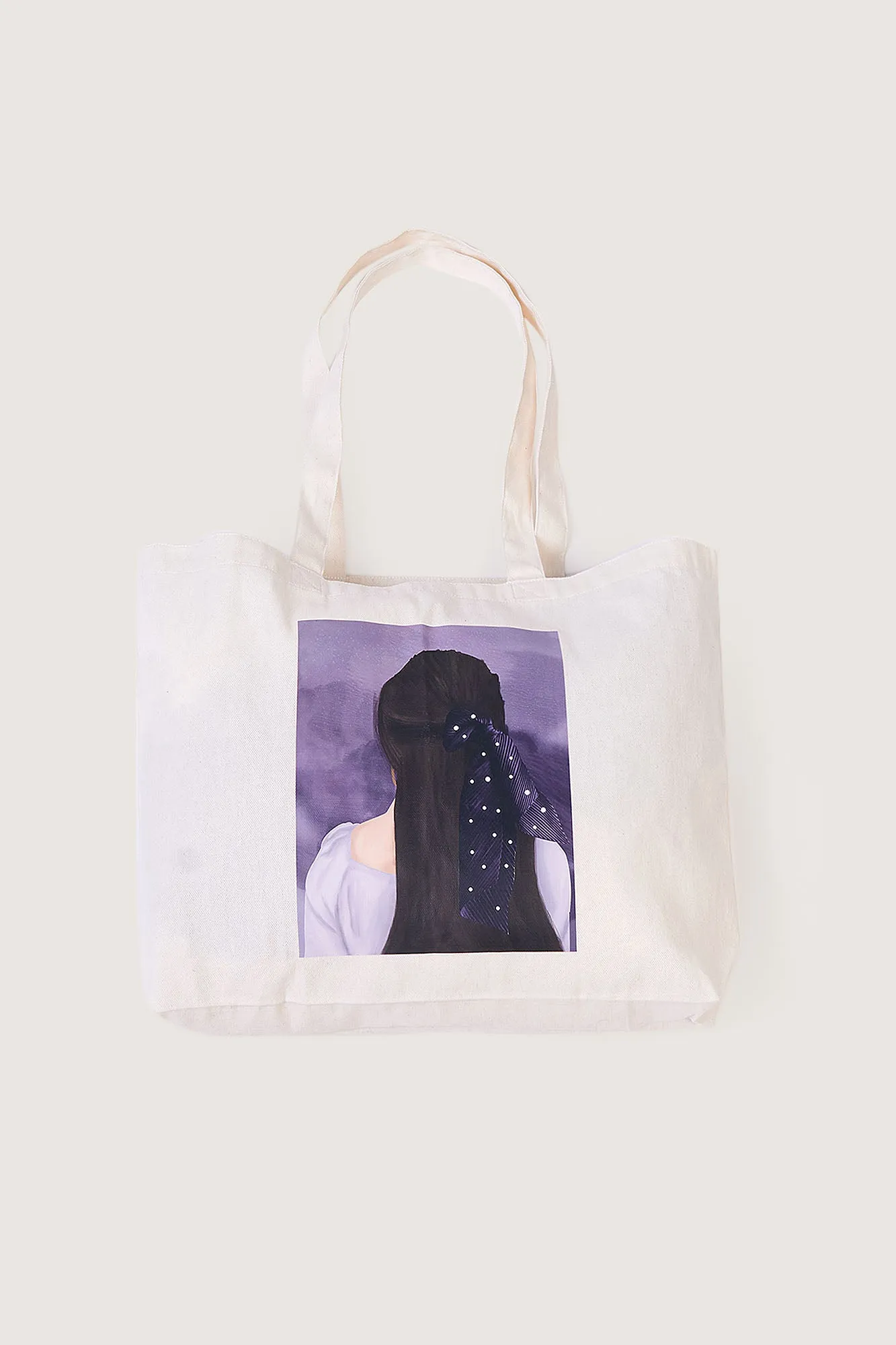 Graphic Canvas Tote Bag