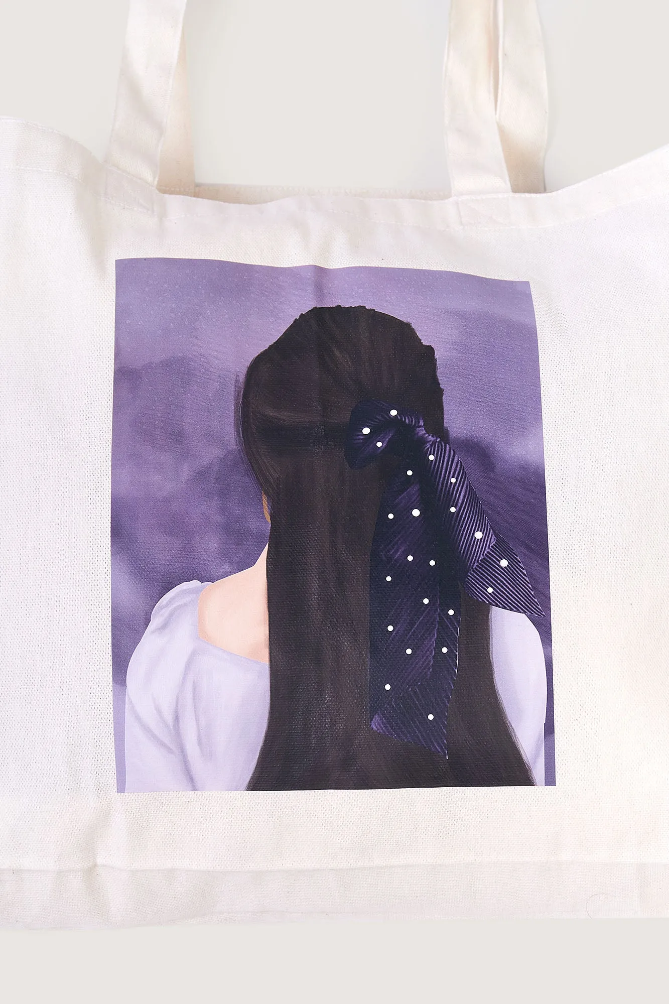 Graphic Canvas Tote Bag