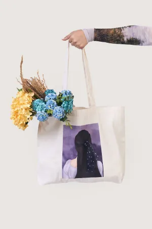Graphic Canvas Tote Bag