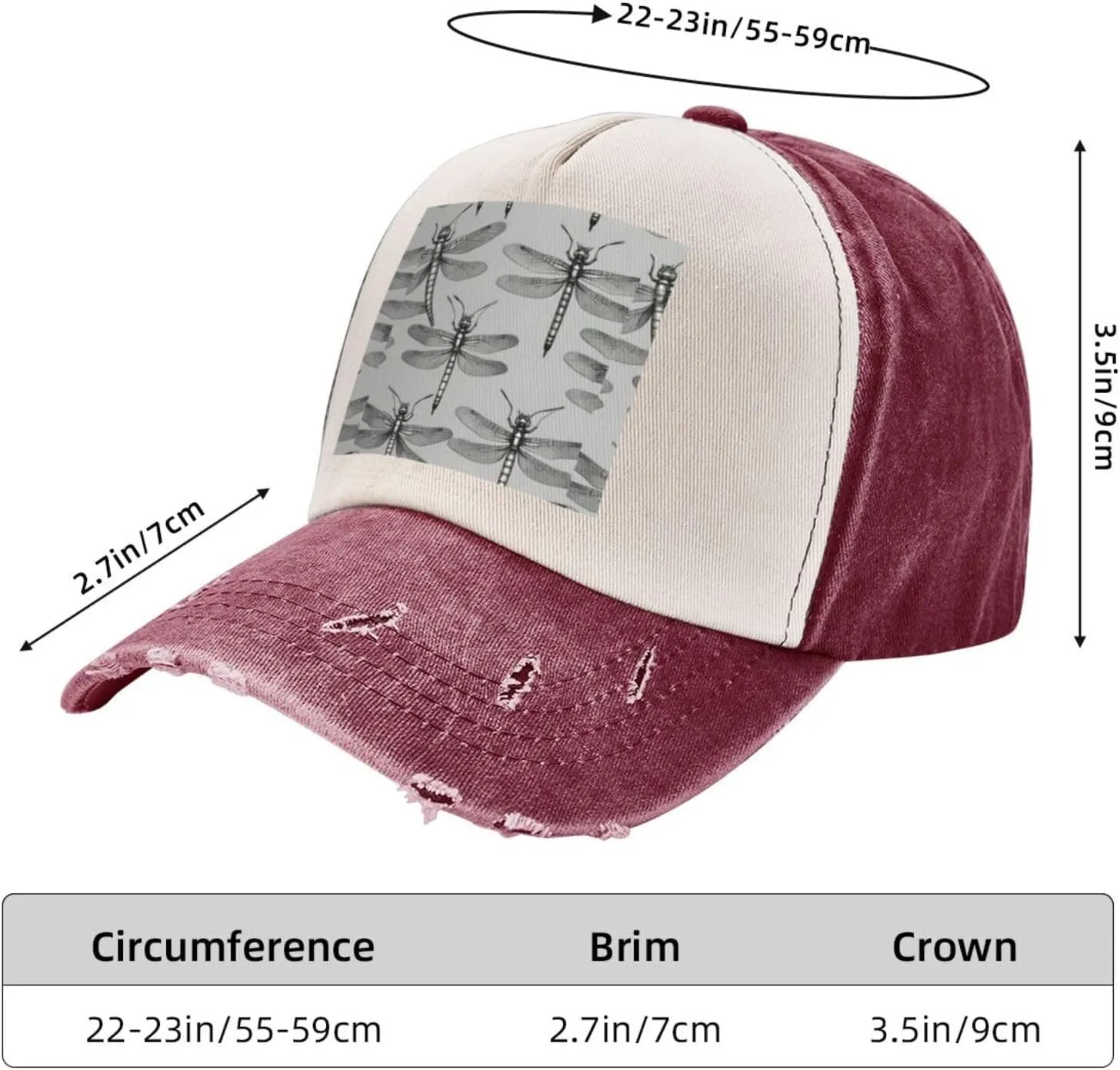 Greece Map Stylish Sports Hat in Denim,Adjustable, Breathable,for Daily Wear and Outdoor Activities