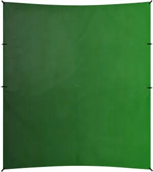 Green Deep Gradient Beach Tent UPF50 Lightweight Outdoor Sun Shade with Sandbags & Sand Shovel for Camping, Fishing, Backyard Fun