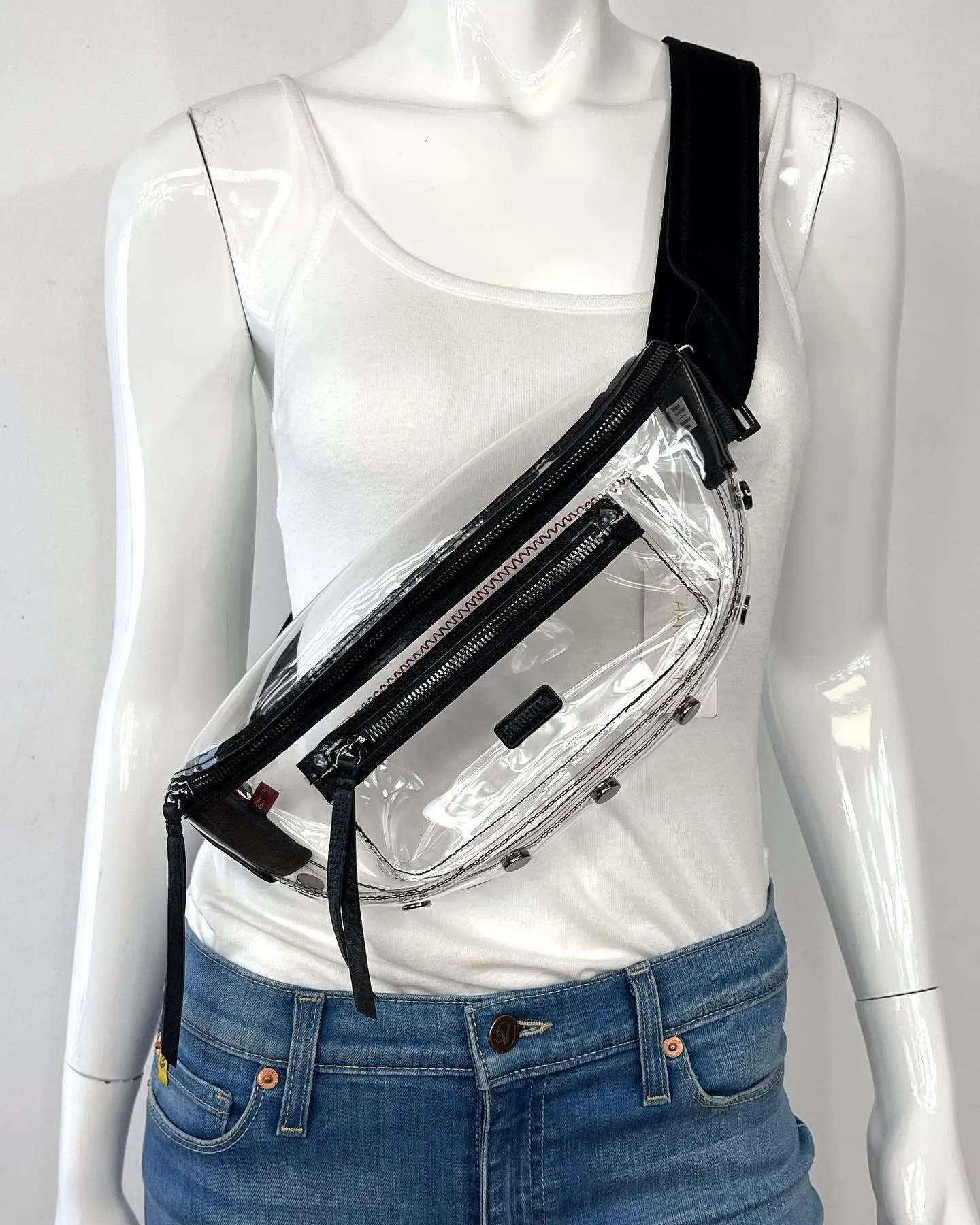 HAMMITT CLEAR CHARLES CROSSBODY BAG