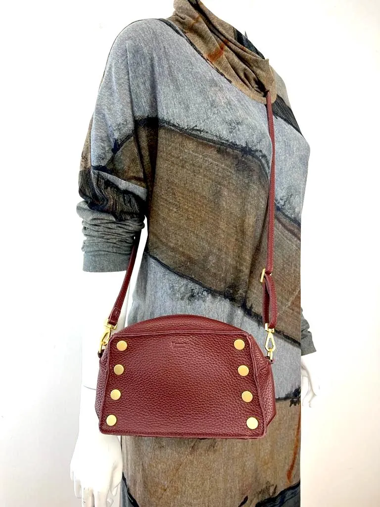 HAMMITT STUDDED LEATHER CROSSBODY BAG