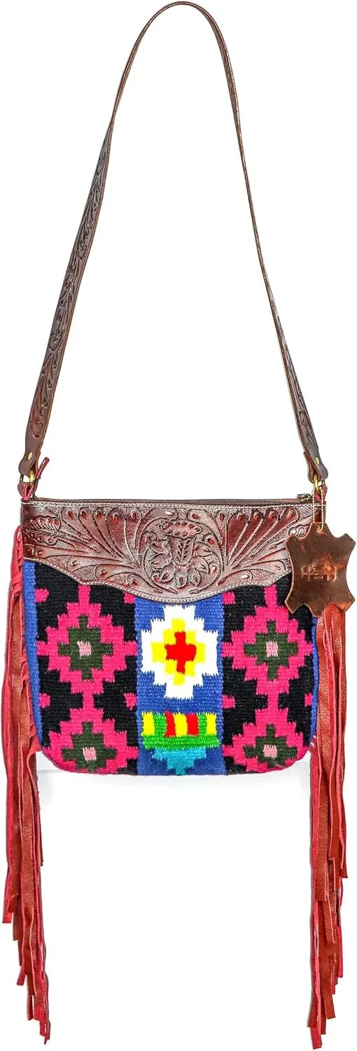 Handmade Cross Body Designer Bag for Women Crossbody Ladies woven Trendy Handbags Rug Bag Gift for Her M29