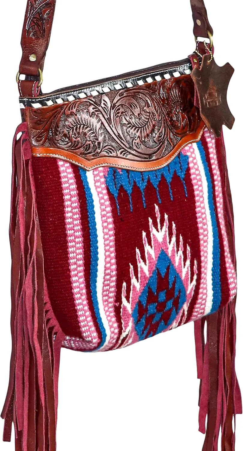 Handmade Cross Body Designer Bag for Women Crossbody woven Trendy Handbags Rug Bag Gift for Her