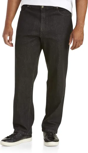 Harbor Bay by DXL Big and Tall Rugged Loose-Fit Jeans