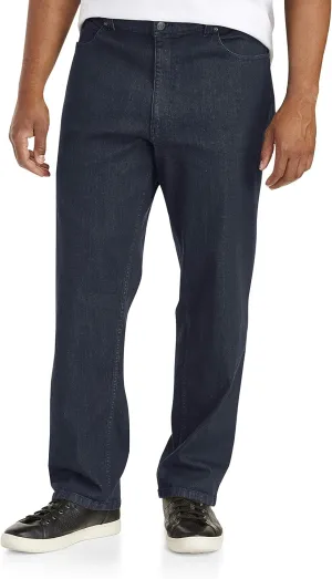 Harbor Bay by DXL Big and Tall Rugged Loose-Fit Jeans