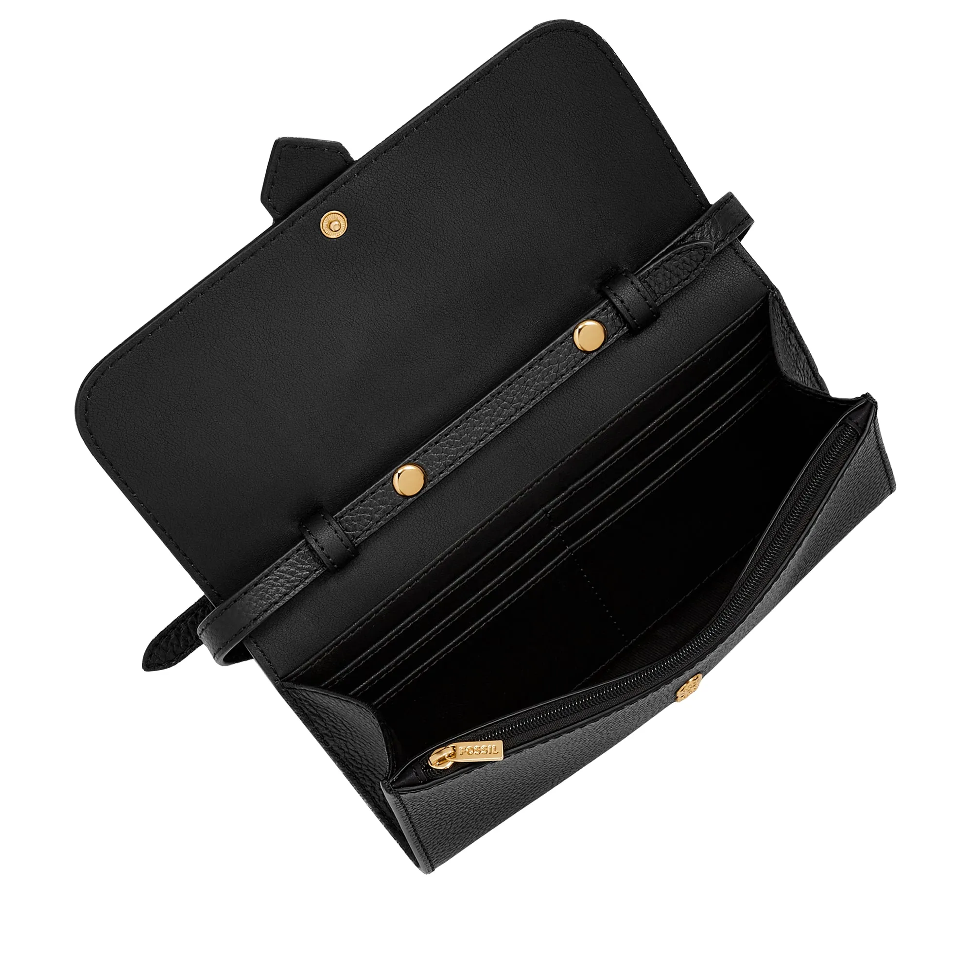 Harwell Haircalf Leather Wallet Crossbody Bag
