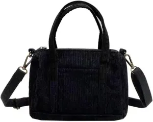 IAMUHI Mini Corduroy Crossbody Phone Purse Small Wallet Tote Bag Casual Shoulder Little Handbag for Women