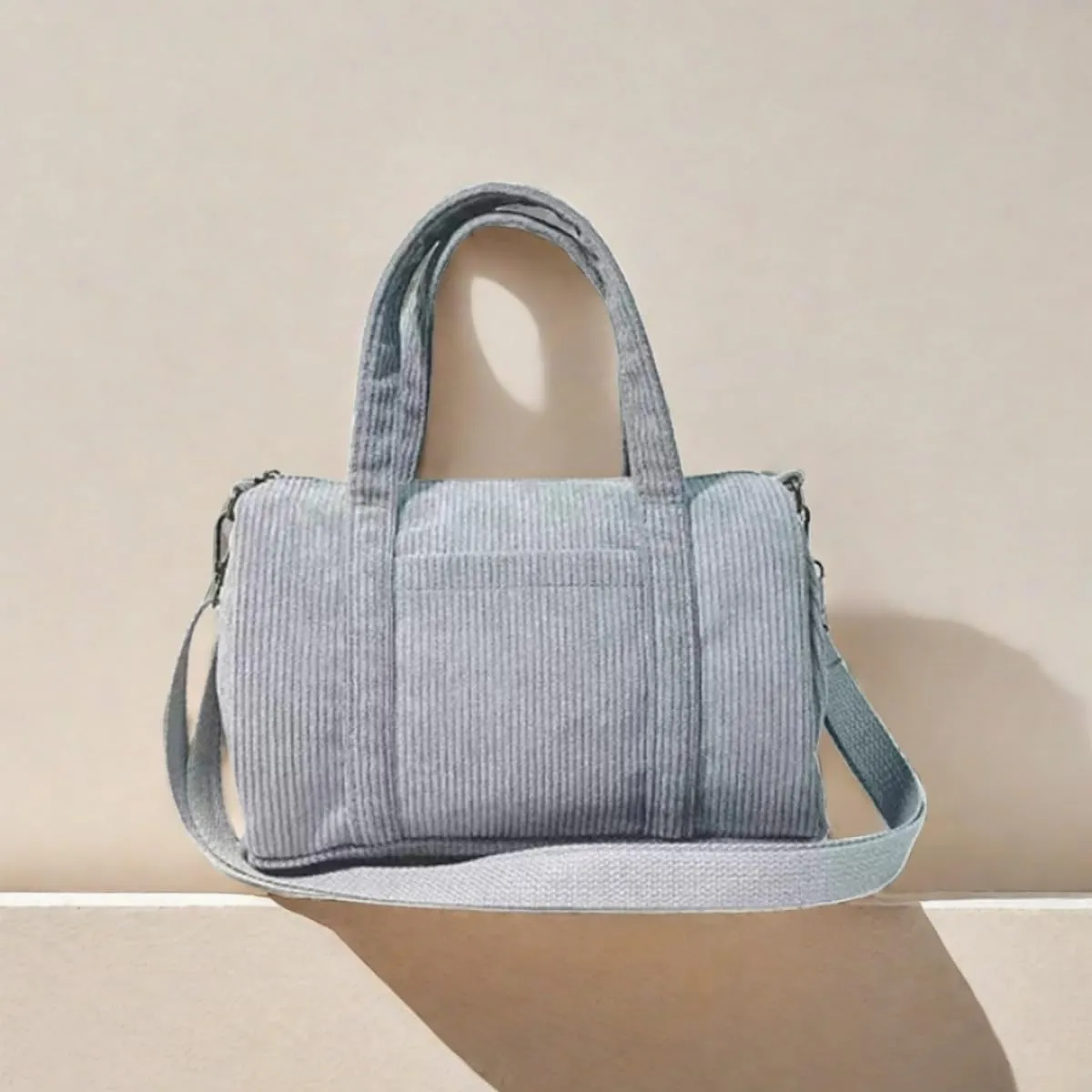IAMUHI Mini Corduroy Crossbody Phone Purse Small Wallet Tote Bag Casual Shoulder Little Handbag for Women
