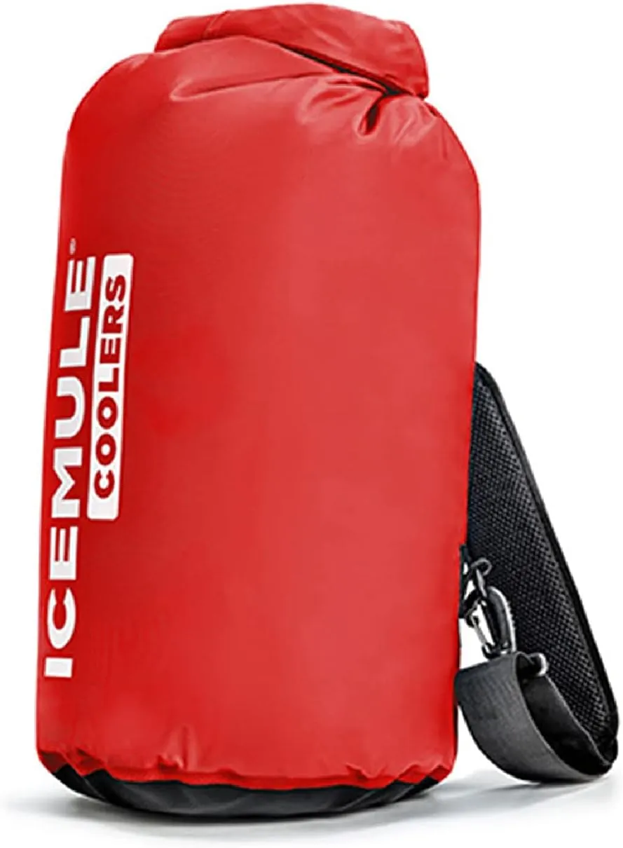 ICEMULE Classic Collapsible Sling Strap Cooler Hands Free, 100% Waterproof, Floats, 24  Hours Cooling, Soft Sided Cooler for the Beach, Concerts, Traveling, RV-ing, Hiking, Kayaking, Camping & Fishing