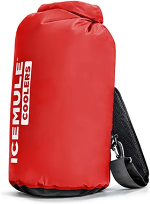 ICEMULE Classic Collapsible Sling Strap Cooler Hands Free, 100% Waterproof, Floats, 24  Hours Cooling, Soft Sided Cooler for the Beach, Concerts, Traveling, RV-ing, Hiking, Kayaking, Camping & Fishing