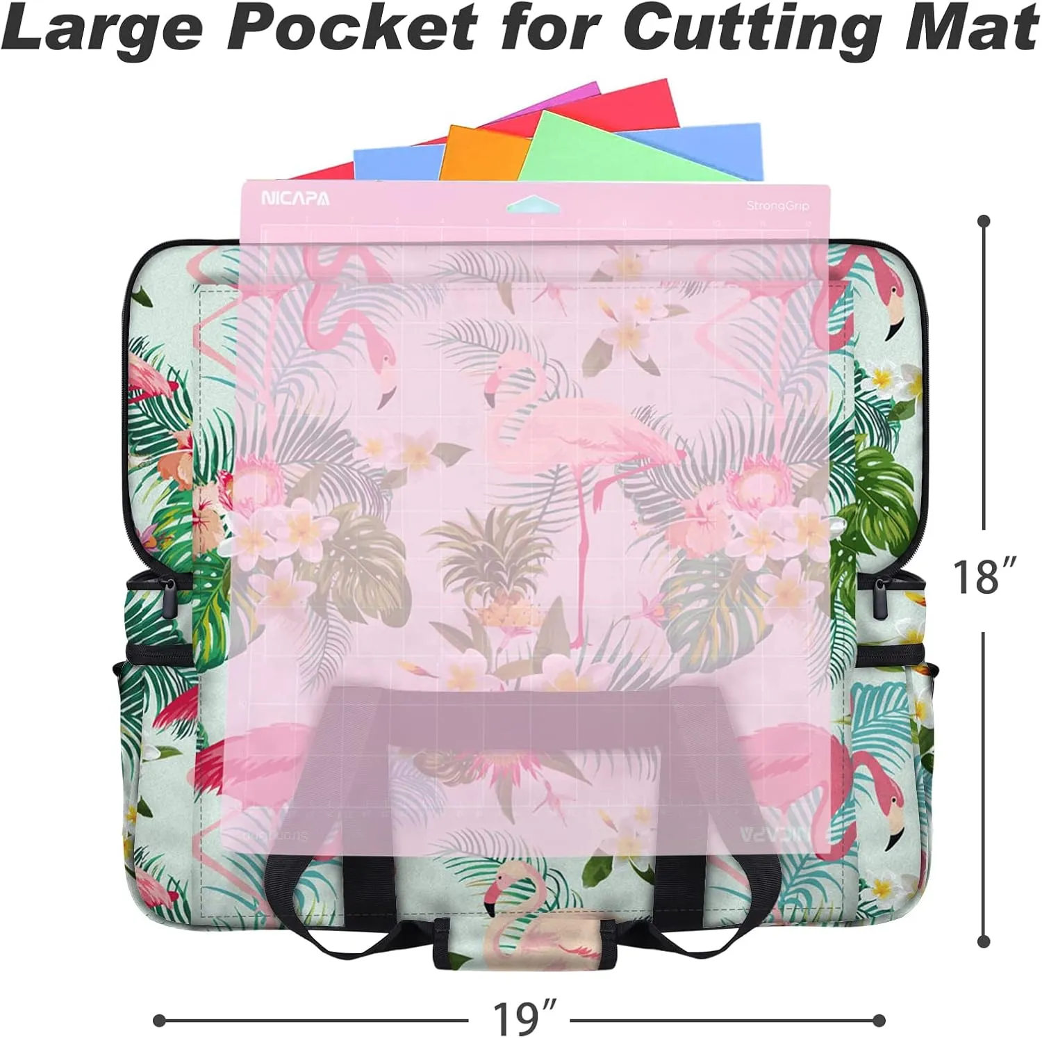 IMAGINING Cushion Carrying Case Bag Compatible with Cricut Maker/Maker 3, Cricut Explore Air 2/Explore 3, Cricut Organizer for Cricut Accessories