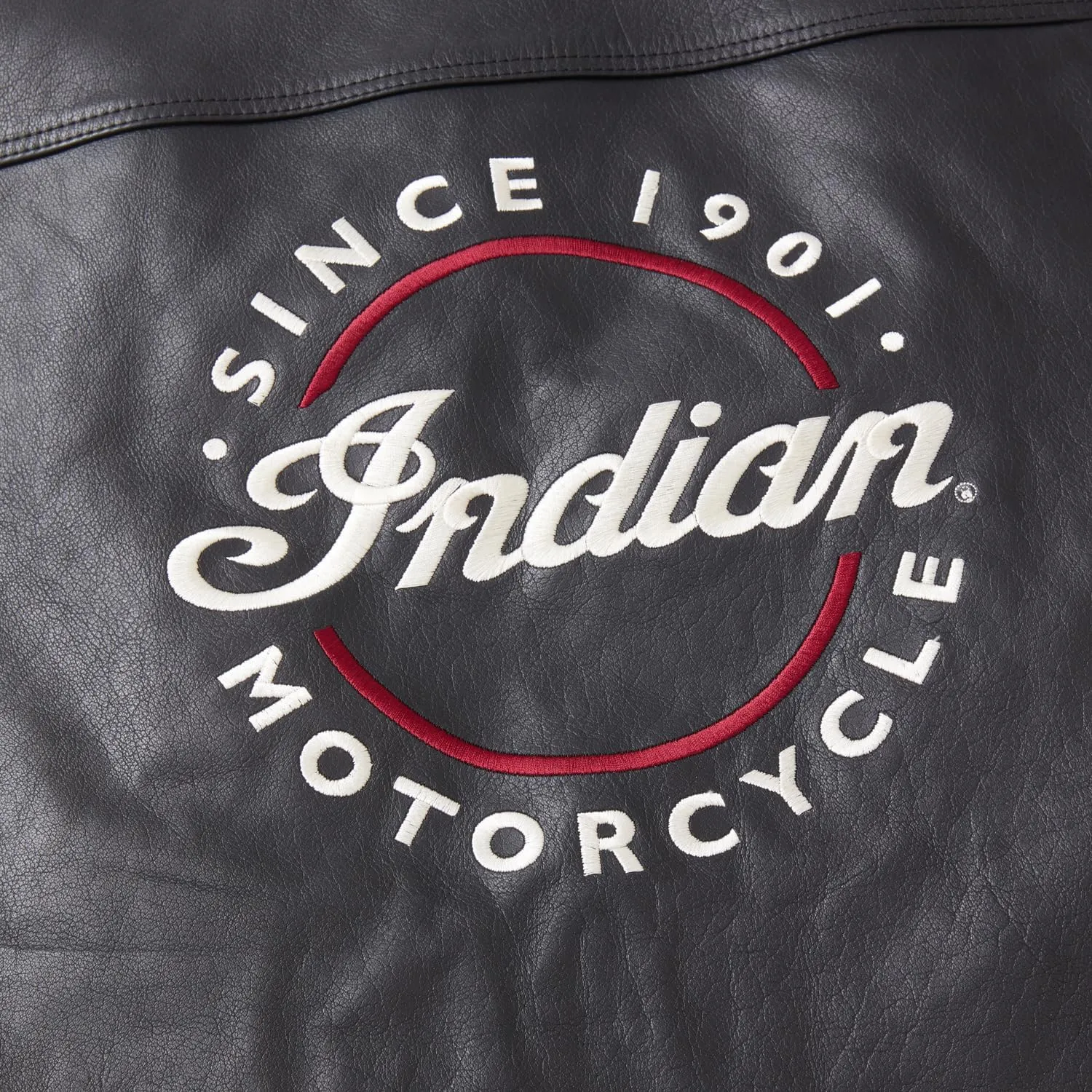 Indian Motorcycle Men's Western Vest, Black
