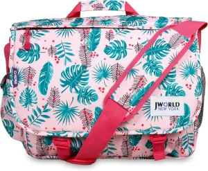 J World New York Thomas Laptop Messenger Bag for Women & Men. Kids Computer Bookbag