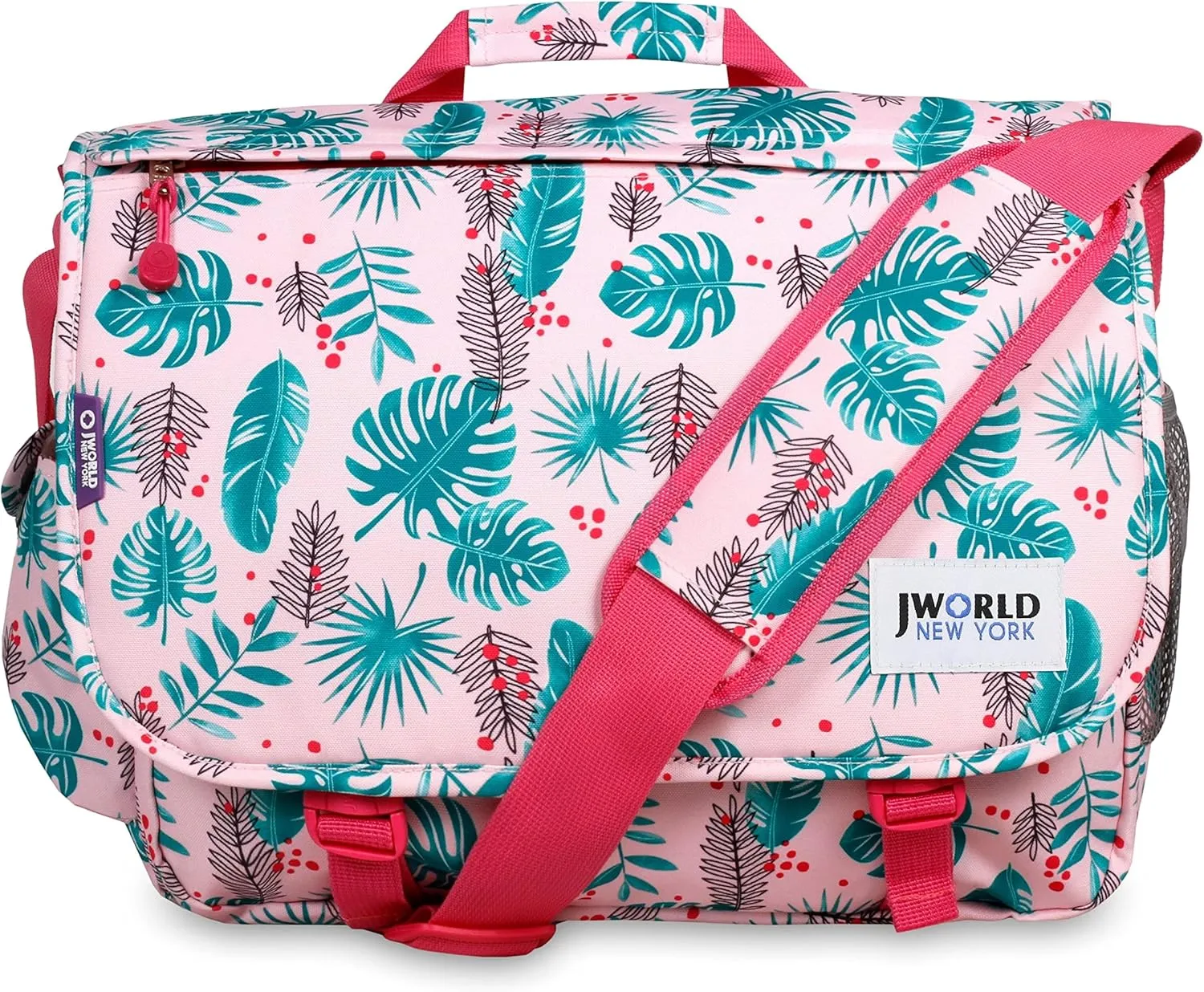 J World New York Thomas Laptop Messenger Bag for Women & Men. Kids Computer Bookbag