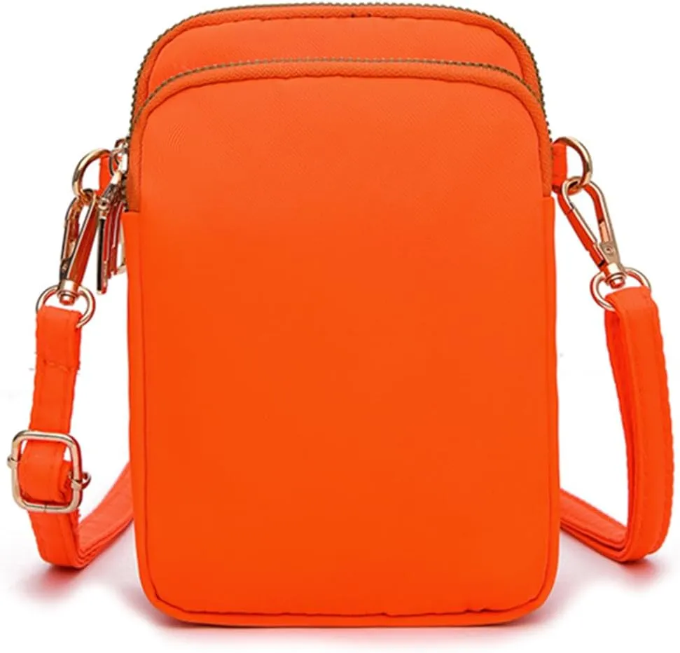 JANKS Small Crossbody Bag for Women Mini Cell Phone Bag Travel Pouch Wallet Purses Adjustable Over Shoulder Strap