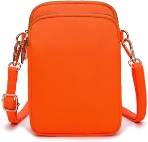 JANKS Small Crossbody Bag for Women Mini Cell Phone Bag Travel Pouch Wallet Purses Adjustable Over Shoulder Strap