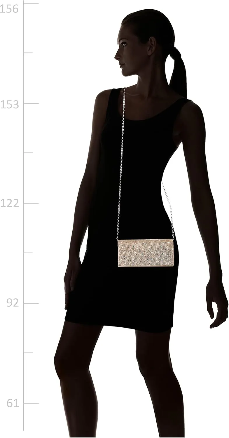 Jessica McClintock Chloe Sparkle Stones Evening Clutch