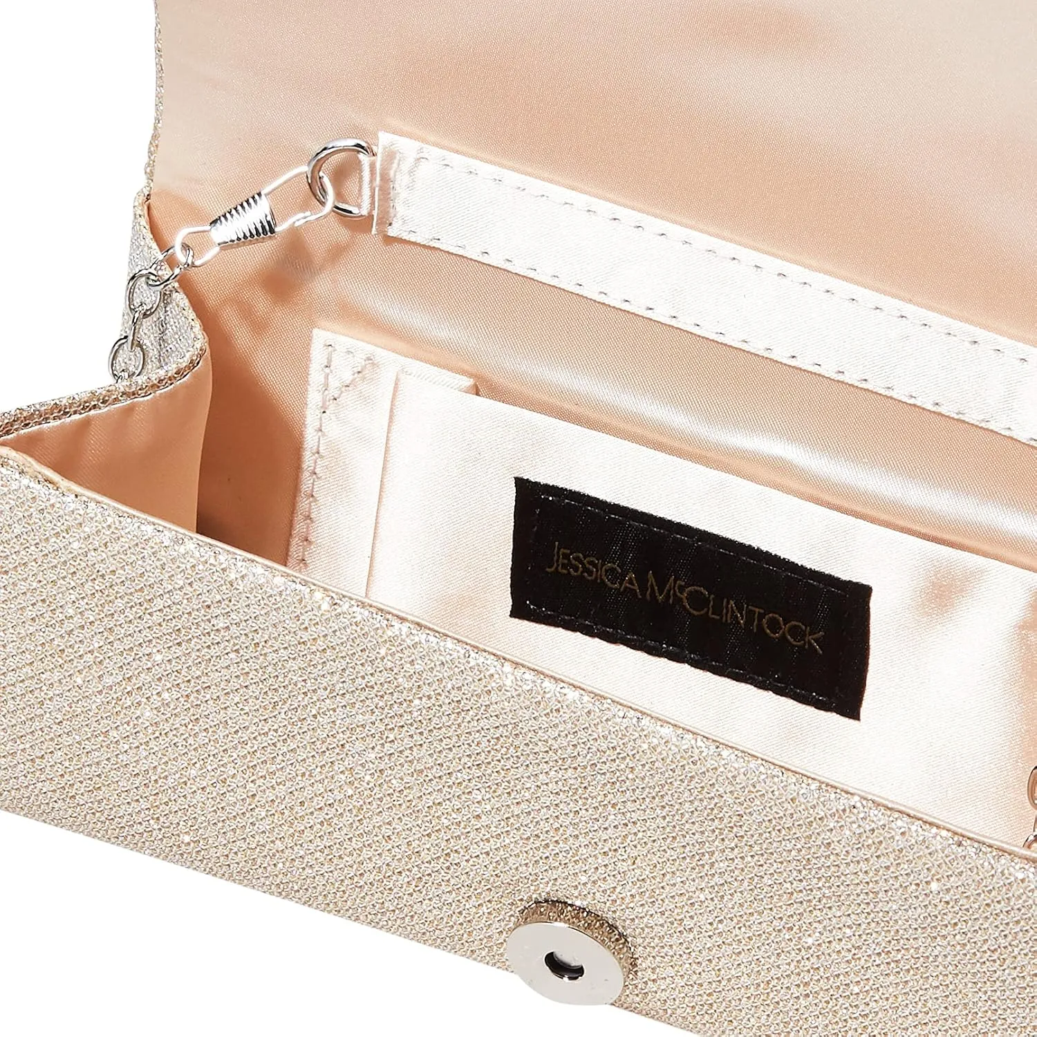 Jessica McClintock Chloe Sparkle Stones Evening Clutch