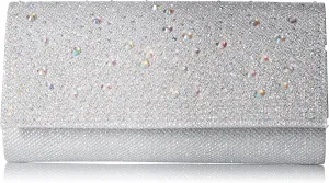 Jessica McClintock Chloe Sparkle Stones Evening Clutch