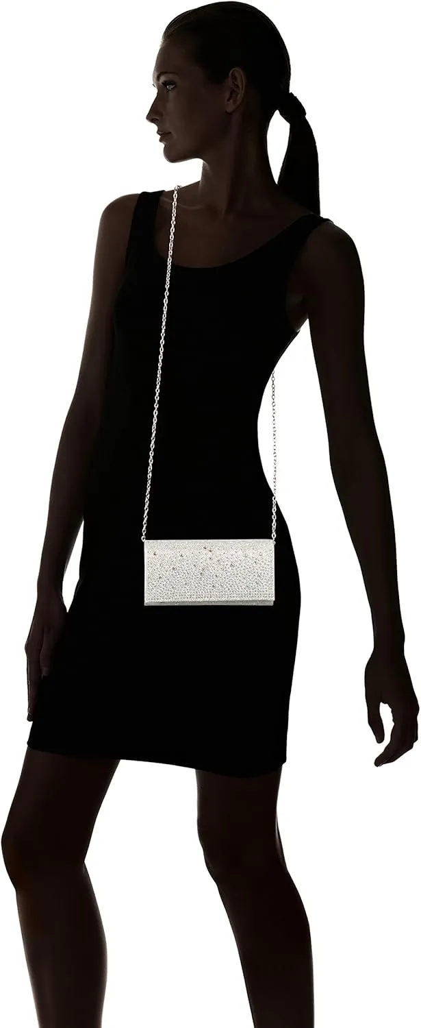 Jessica McClintock Chloe Sparkle Stones Evening Clutch