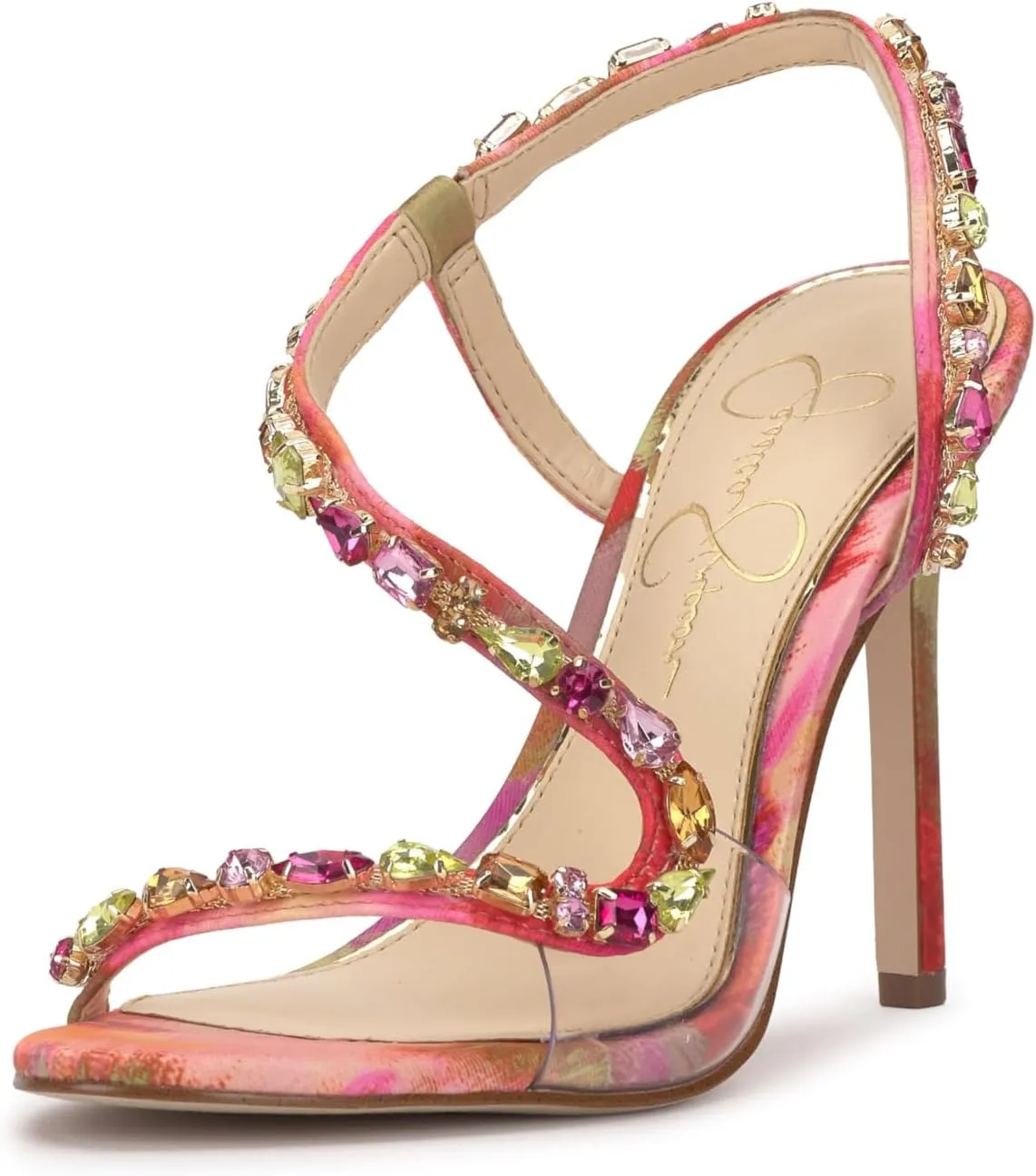 Jessica Simpson Women's Jaycin Embellished Heeled Sandal