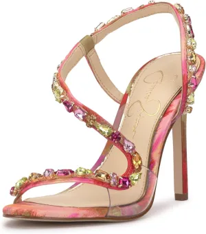 Jessica Simpson Women's Jaycin Embellished Heeled Sandal