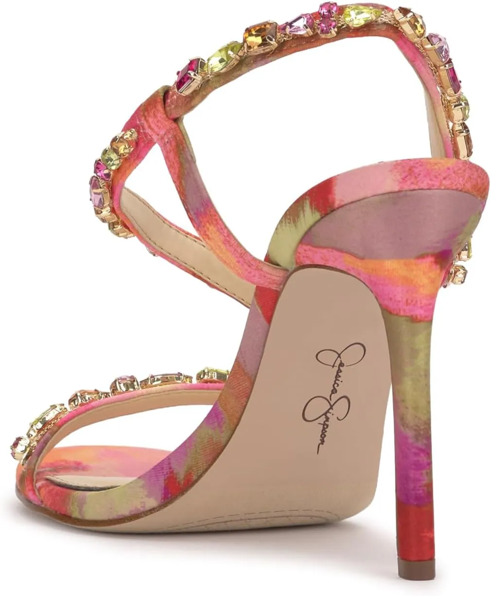 Jessica Simpson Women's Jaycin Embellished Heeled Sandal