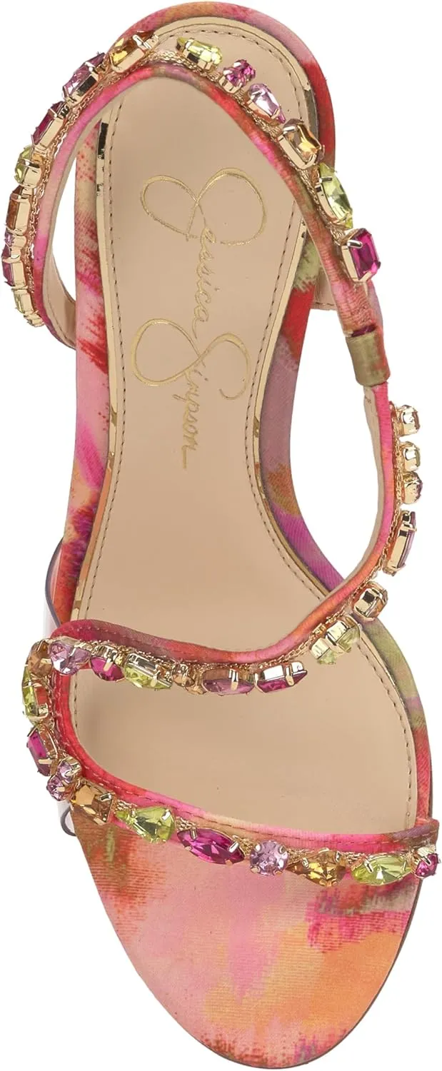 Jessica Simpson Women's Jaycin Embellished Heeled Sandal