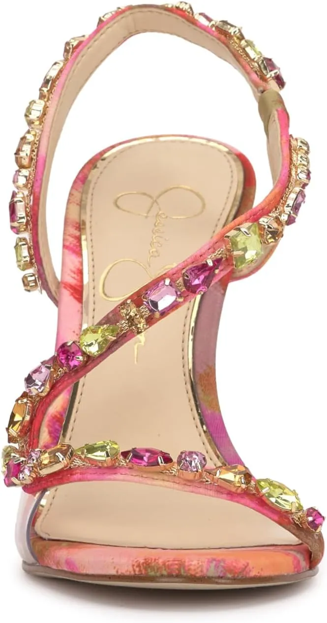 Jessica Simpson Women's Jaycin Embellished Heeled Sandal